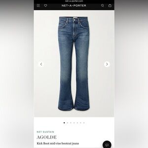 Agolde Kick Boot mid-rise bootcut Jeans